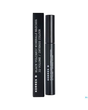 Korres km mascara volum black mineral 01 black 8ml