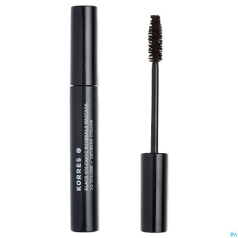 Korres km mascara volum black mineral 02 brown 8ml