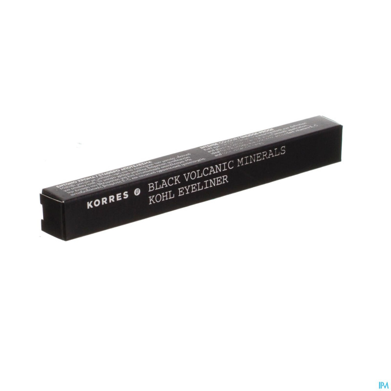 Korres km pencil kohl mineral black