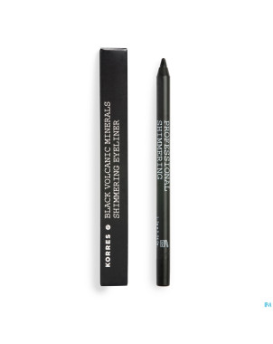 Korres km pencil shimmer mineral black