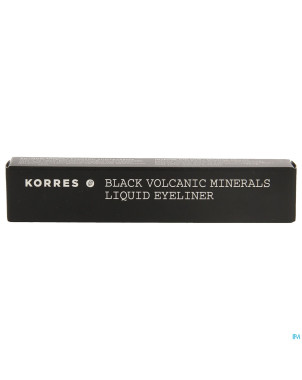 Korres km liquid eyeliner mineral black 2,5ml