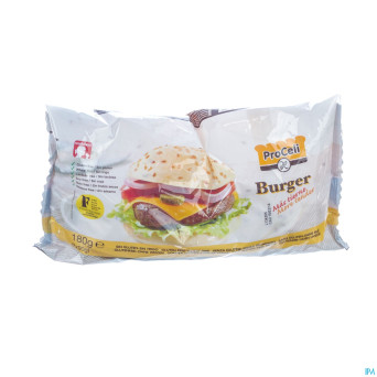 Proceli pains pour hamburger rte 180g    2 3504