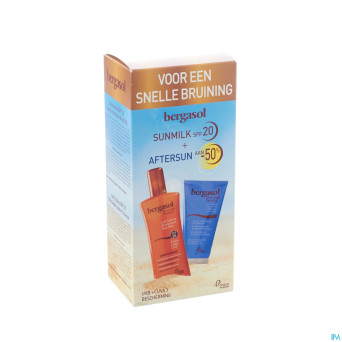 Bergasol milk ip20 + creme after -50%
