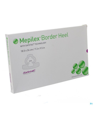 Mepilex border heel pans mousse 18,5x24,0 5 283250