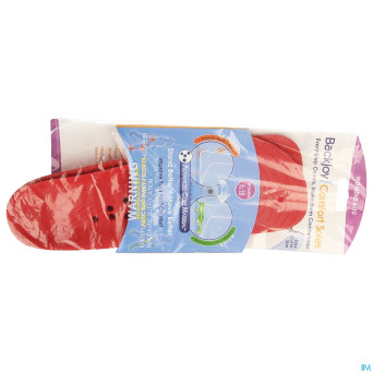 Backjoy comfort semelles femme rouge 1 paire