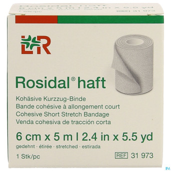 Rosidal haft bande cohesive    6cmx5m 1 31973
