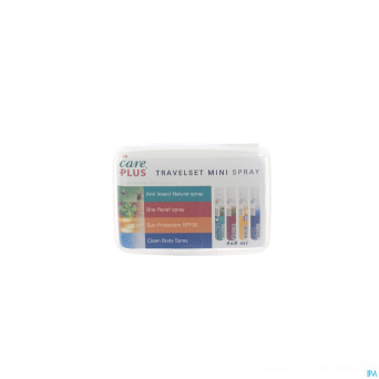 Care plus travelset mini spray 4x8ml