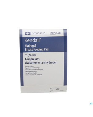 Kendall cp allaitement hydrogel diam.7,6cm 1 paire