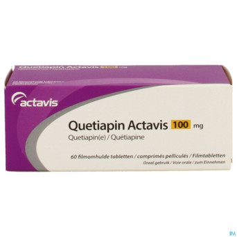 Quetiapin actavis comp enrobe  60 x 100 mg