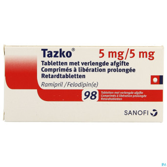 Tazko 5mg/5mg impexeco lib.prolong blist. 98 pip