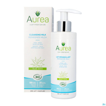 Aurea lait demaq    fl pompe 200ml