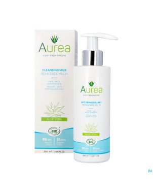 Aurea lait demaq    fl pompe 200ml