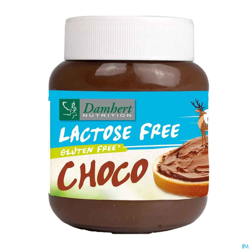 Damhert pate a tartiner sans lactose 400g