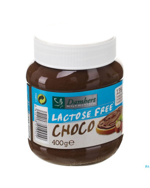 Damhert pate a tartiner sans lactose 400g