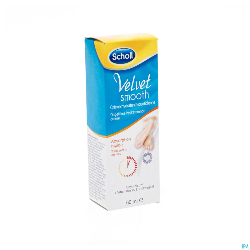 Scholl velvet smooth daily moisturiser tube 60ml