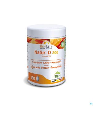 Natur d 300ui be-life  pot caps 180