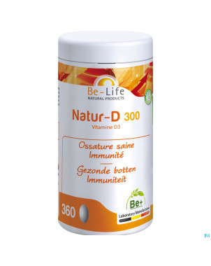 Natur d 300ui be-life  pot caps 360