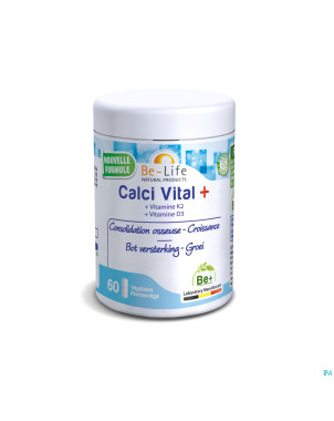 Calci vital be-life    pot caps  60