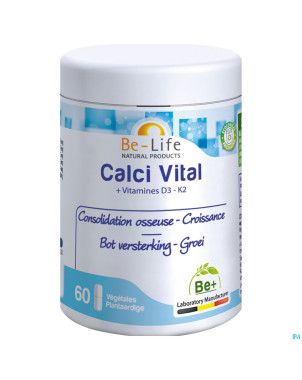 Calci vital be-life    pot caps  60