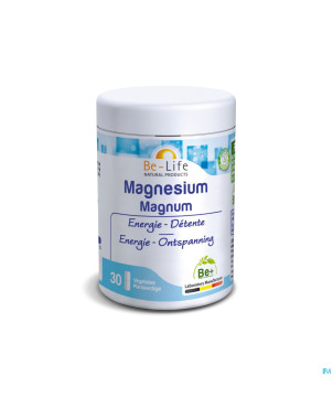 Magnesium magnum minerals be-life pot caps 30