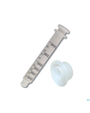 Seringue 10ml+plug pp28 pr bouteille verre  20 aca
