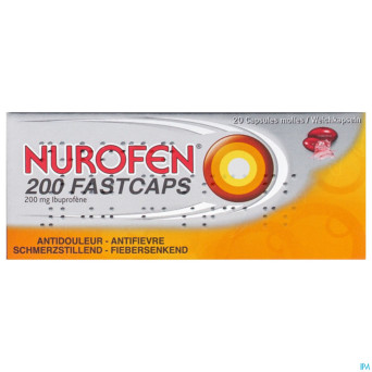 Nurofen 200 fastcaps caps 20