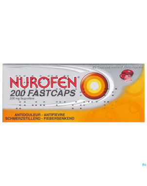 Nurofen 200 fastcaps caps 20