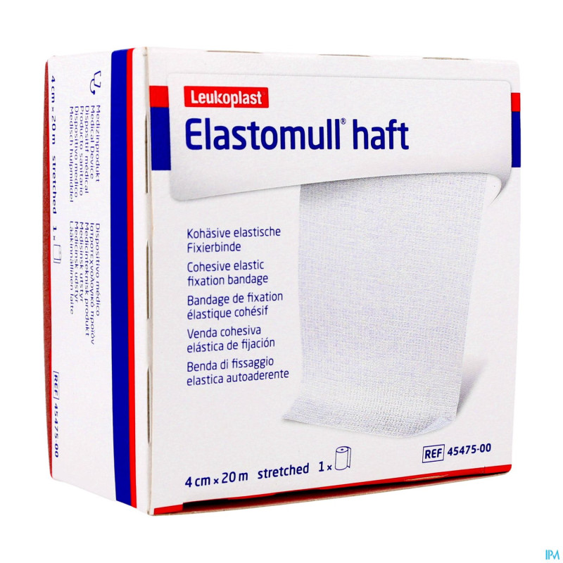 Elastomull haft s/latex   4cmx20m 4547500