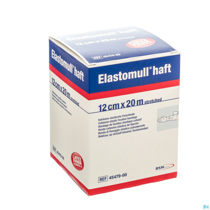 Elastomull haft s/latex    12cmx20m 4547900