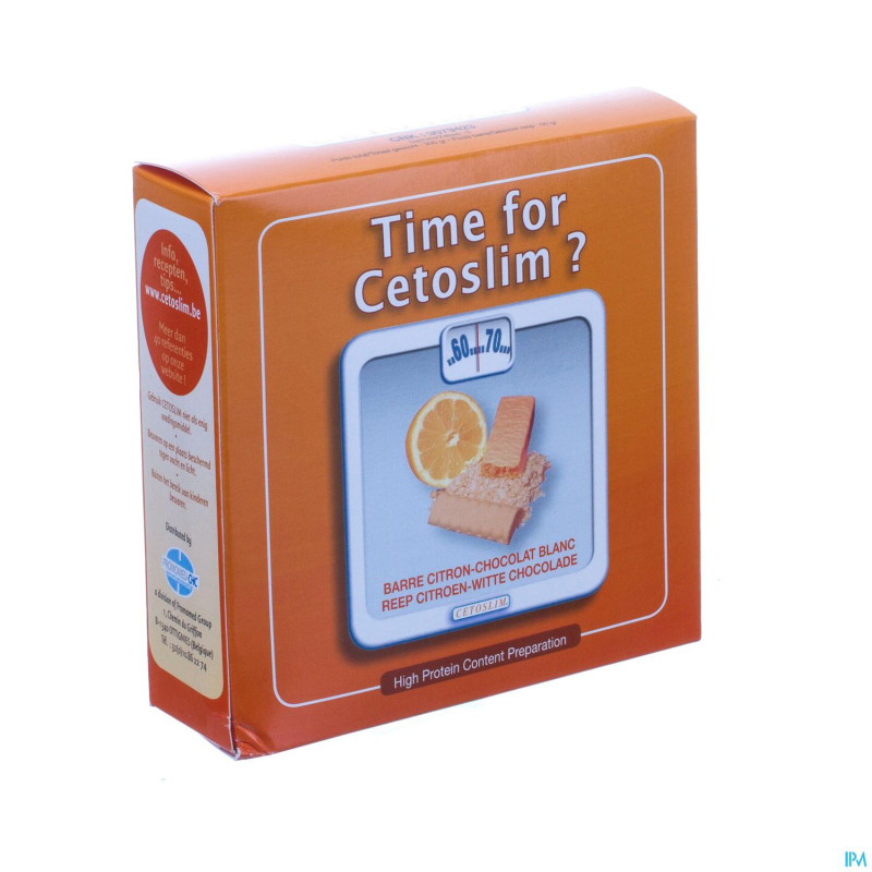 Cetoslim barre chocolat-citron    6