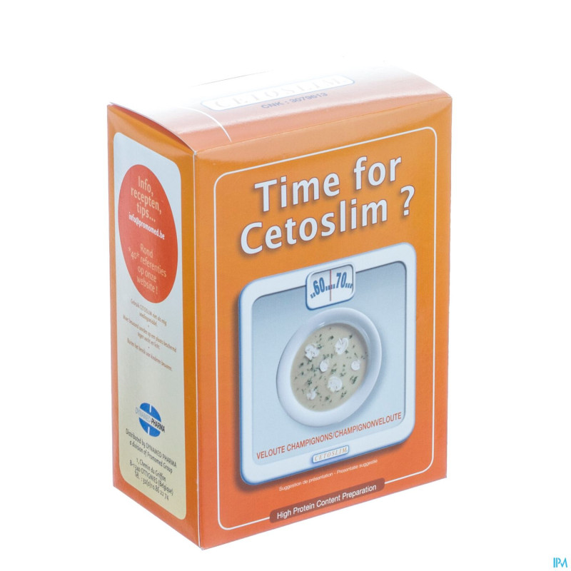 Cetoslim veloute champignons    pdr sach 6