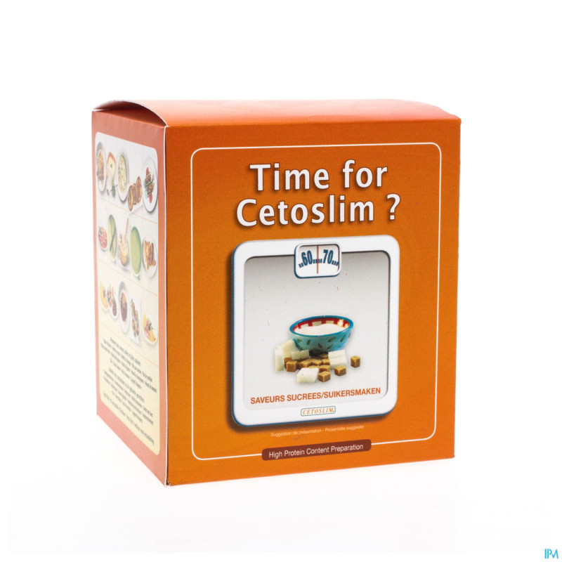 Cetoslim boite discovery gout sucre    sach 13