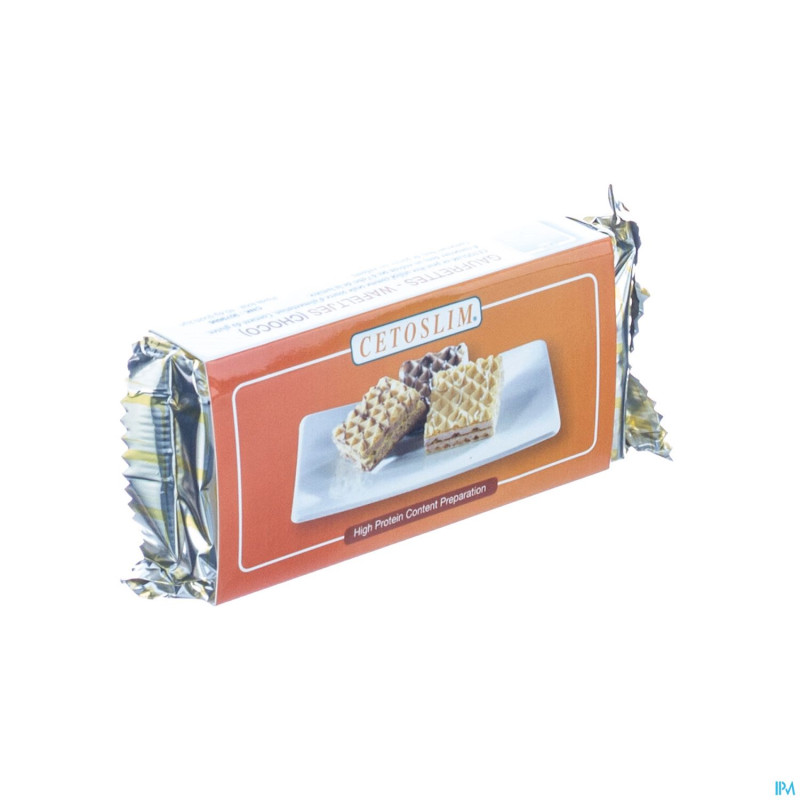 Cetoslim gaufrette chocolat 2x20,2g