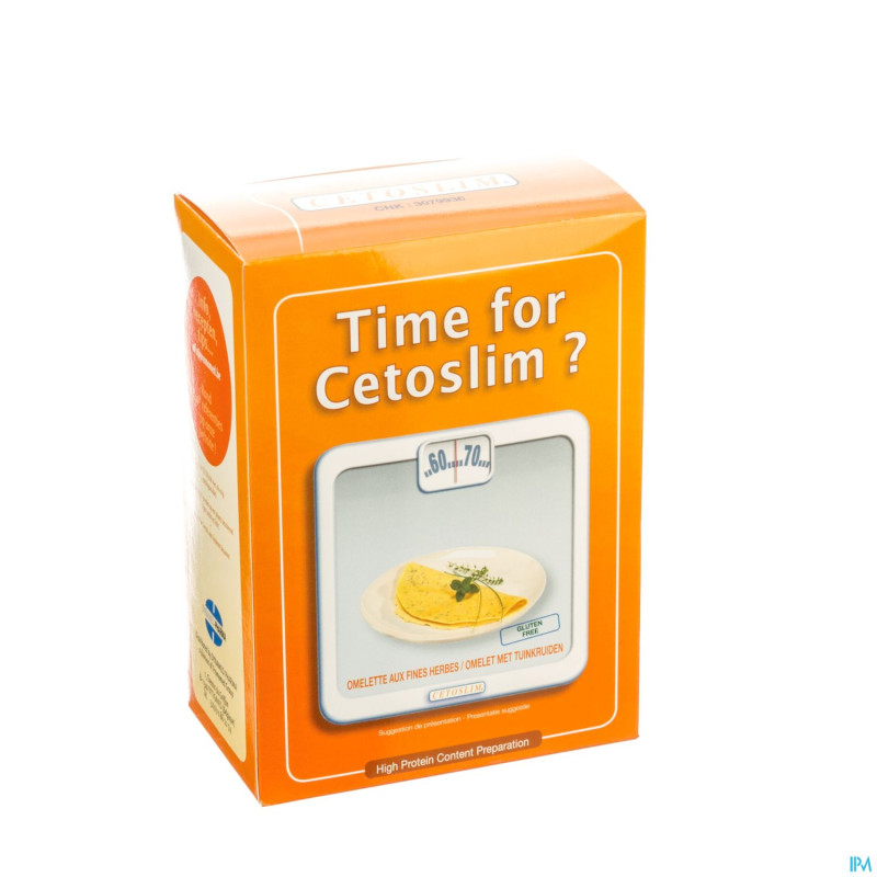 Cetoslim omelette fines herbes    pdr sach 6x25g