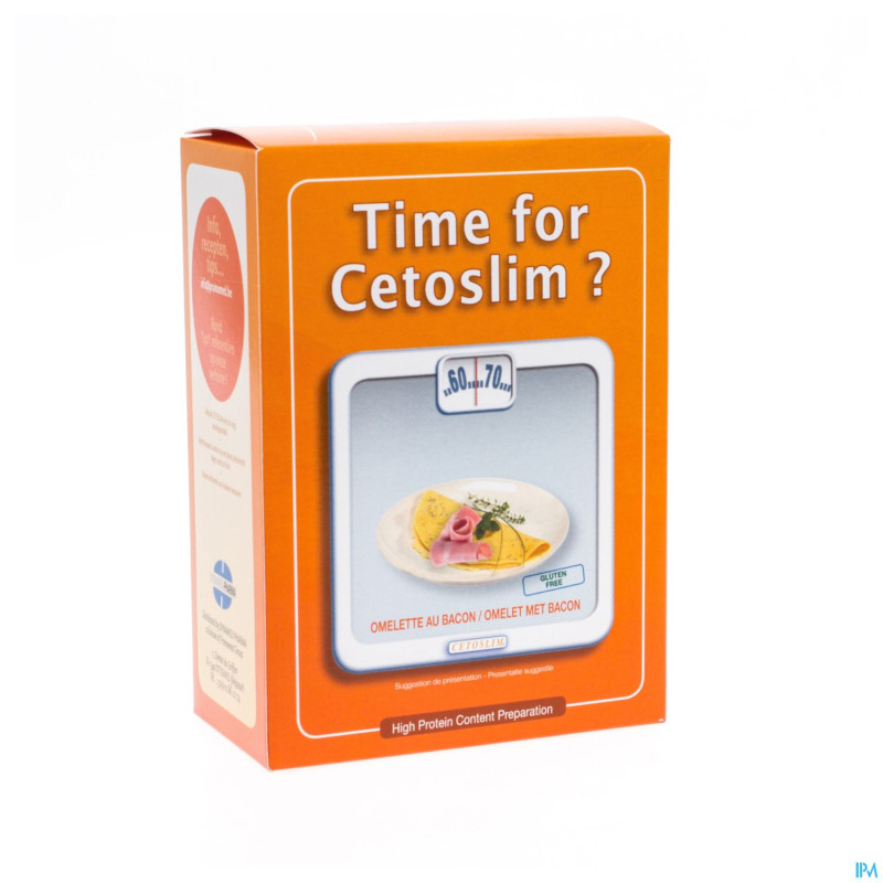 Cetoslim omelette bacon    pdr sach 6