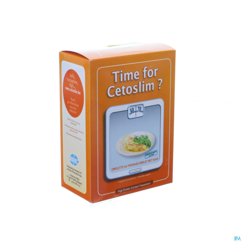 Cetoslim omelette fromage    pdr sach 6