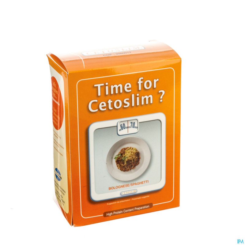 Cetoslim spaghetti bolognaise    sach 5x44g