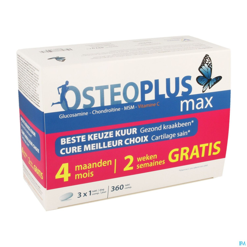 Osteoplus max cure meilleur choix comp 360