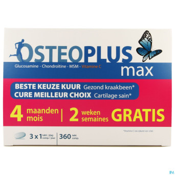 Osteoplus max cure meilleur choix comp 360