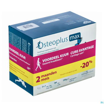 Osteoplus max cure avantage comp 180