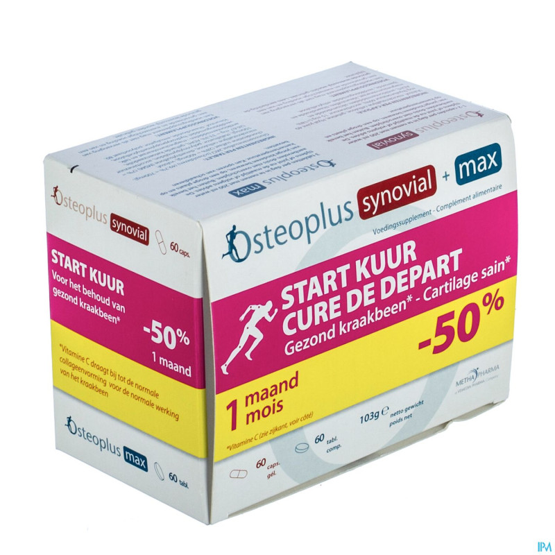 Osteoplus cure depart 60 comp + 60 caps