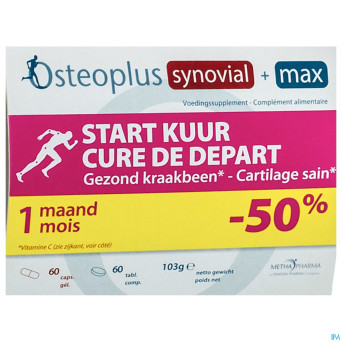 Osteoplus cure depart 60 comp + 60 caps