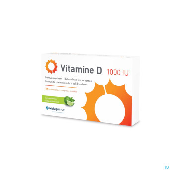 Vitamine d 1000iu metagenics comp  84