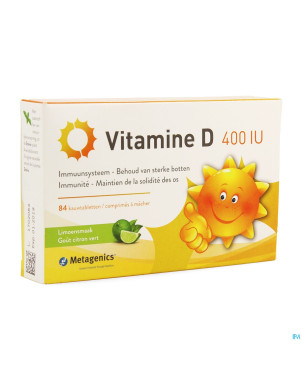 Vitamine d 400iu metagenics  comp  84