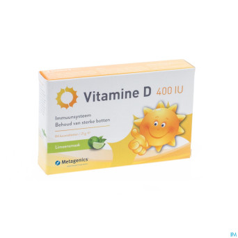 Vitamine d 400iu metagenics  comp  84