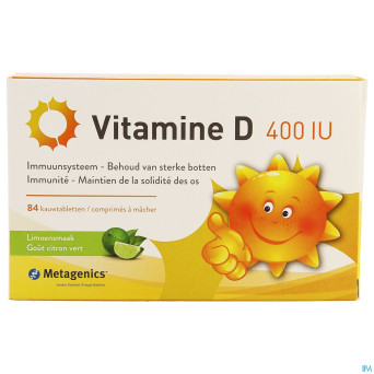 Vitamine d 400iu metagenics  comp  84