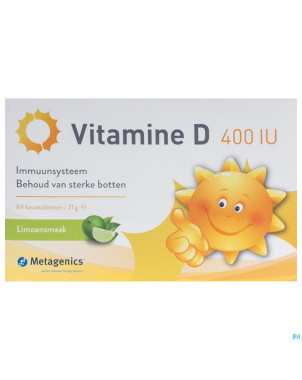 Vitamine d 400iu metagenics  comp  84