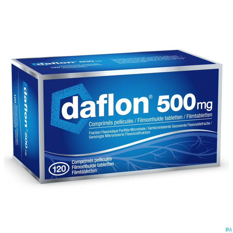 Daflon 500 comp 120 x 500mg