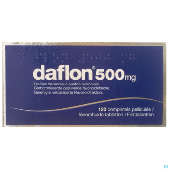 Daflon 500 comp 120 x 500mg
