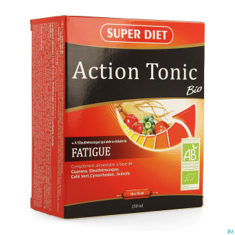 Superdiet action tonic    amp 10x15ml
